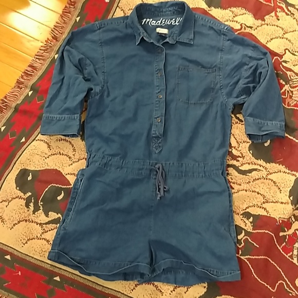 Madewell Pants - 🦃Madewell denim romper